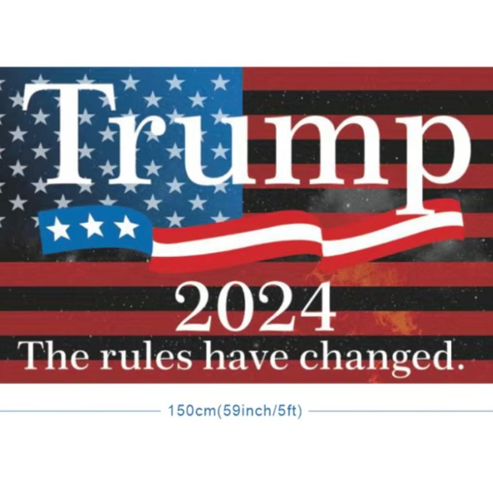 Trump 24 flag